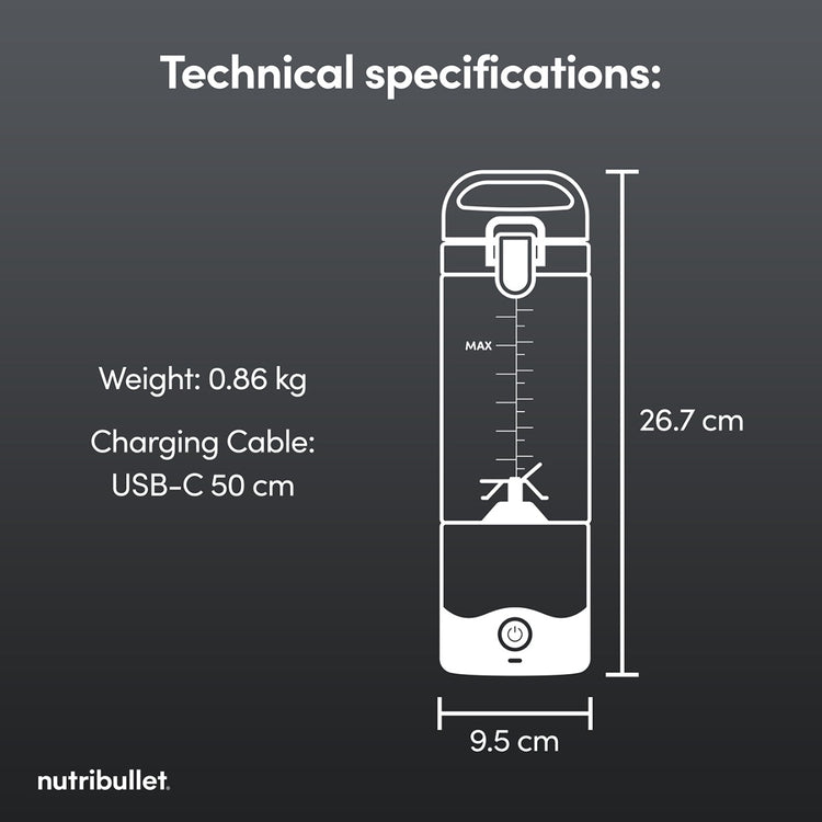 Portable Blender - Grey