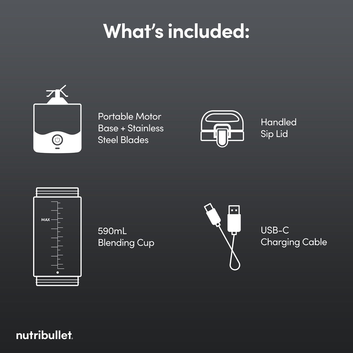 nutribullet x McLaren F1 Team Portable Blender - Grey