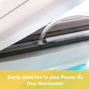 The Money Saving Nutri-Sealer 6 in 1 Food Vacuum Sealer Large Vacuum Container