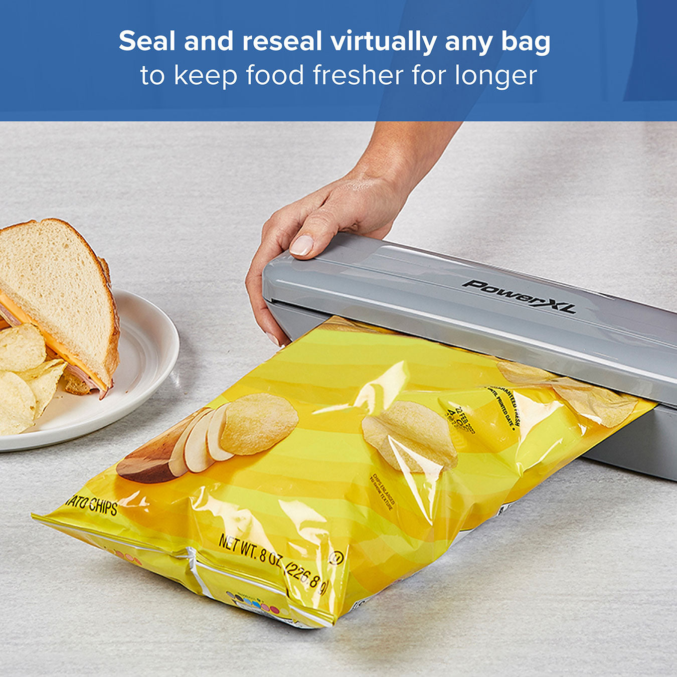 The Money Saving Nutri-Sealer 6 in 1 Food Vacuum Sealer by Power XL
