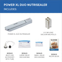 The Money Saving Nutri-Sealer 6 in 1 Food Vacuum Sealer by Power XL