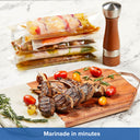 The Money Saving Nutri-Sealer 6 in 1 Food Vacuum Sealer Bag Roll Refill Kit - 4 x 6m Rolls