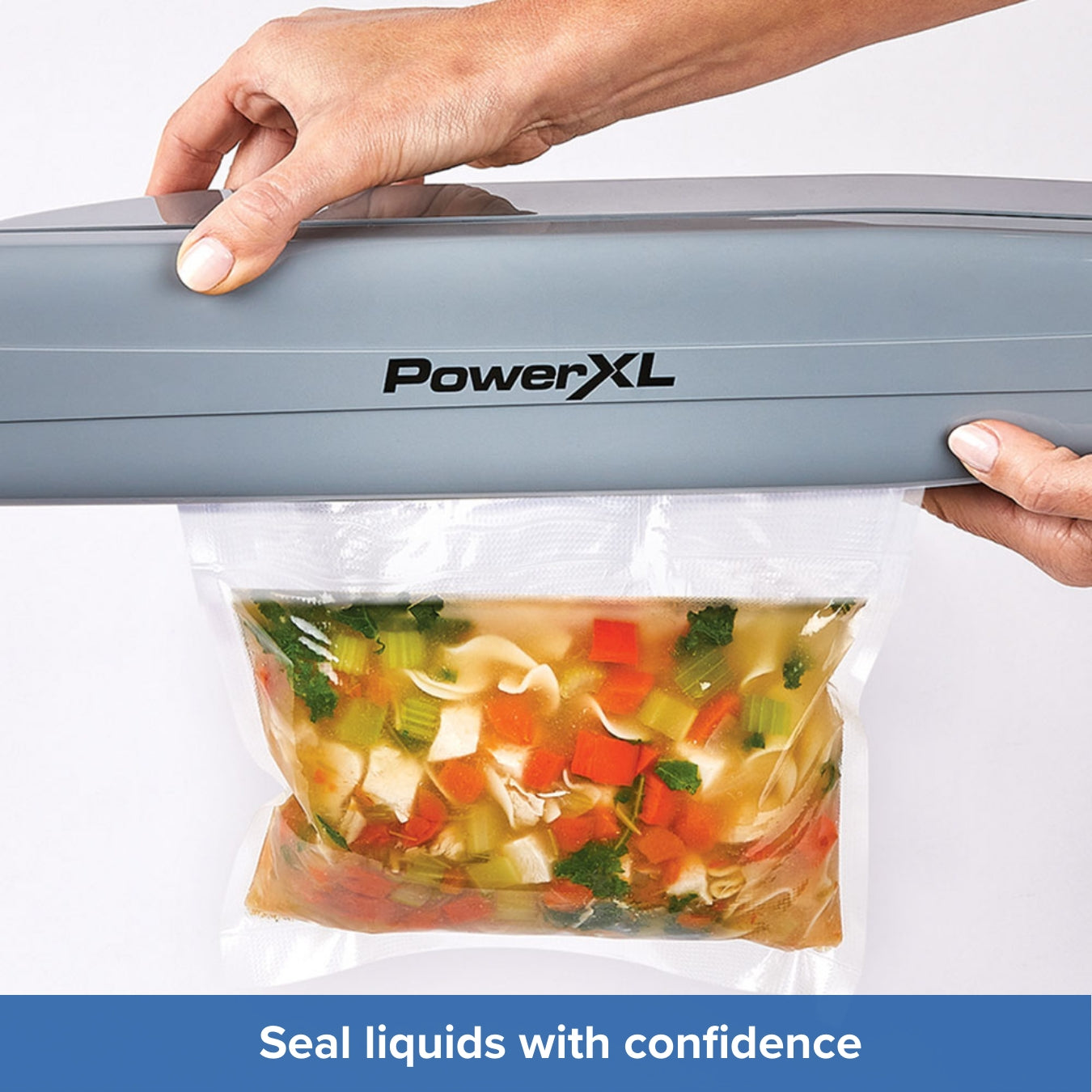 The Money Saving Nutri-Sealer 6 in 1 Food Vacuum Sealer Bag Roll Refill Kit - 4 x 6m Rolls