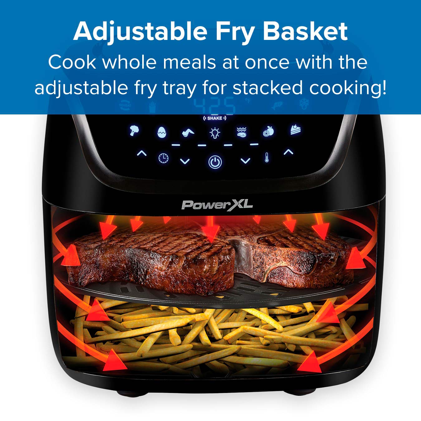 Power XL Vortex PRO - 4L Digital Air Fryer