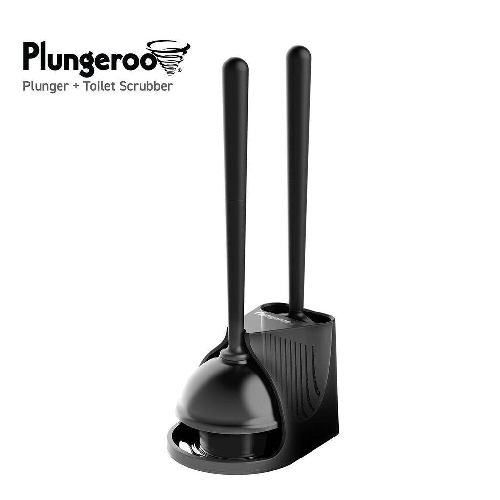 – Silicone Toilet Brush & Plunger Set