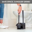 Plungeroo – Silicone Toilet Brush & Plunger Set