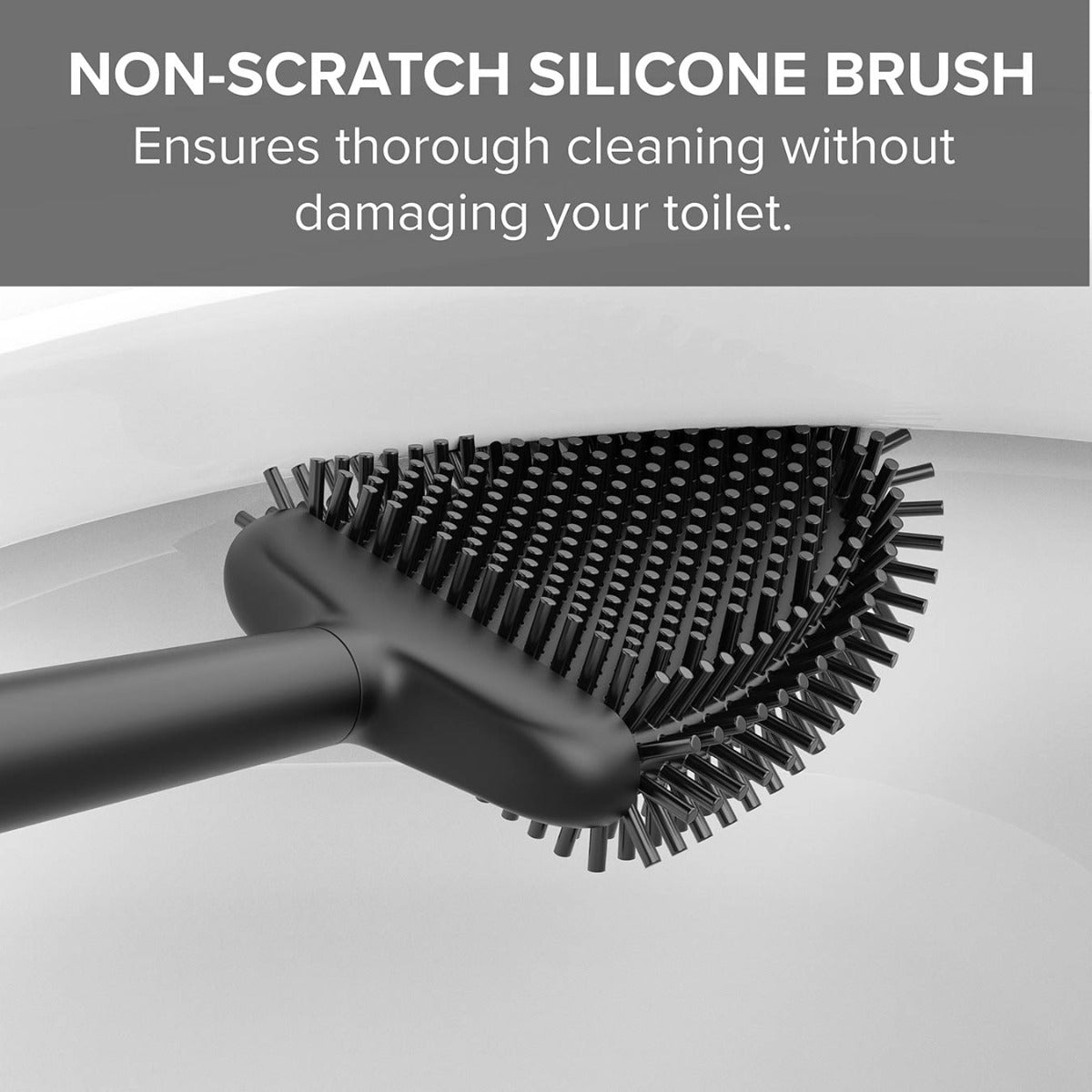 Plungeroo – Silicone Toilet Brush & Plunger Set