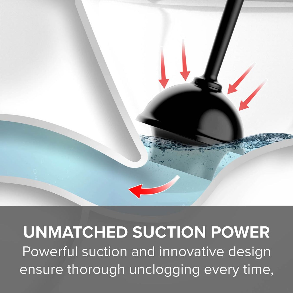Plungeroo – Silicone Toilet Brush & Plunger Set