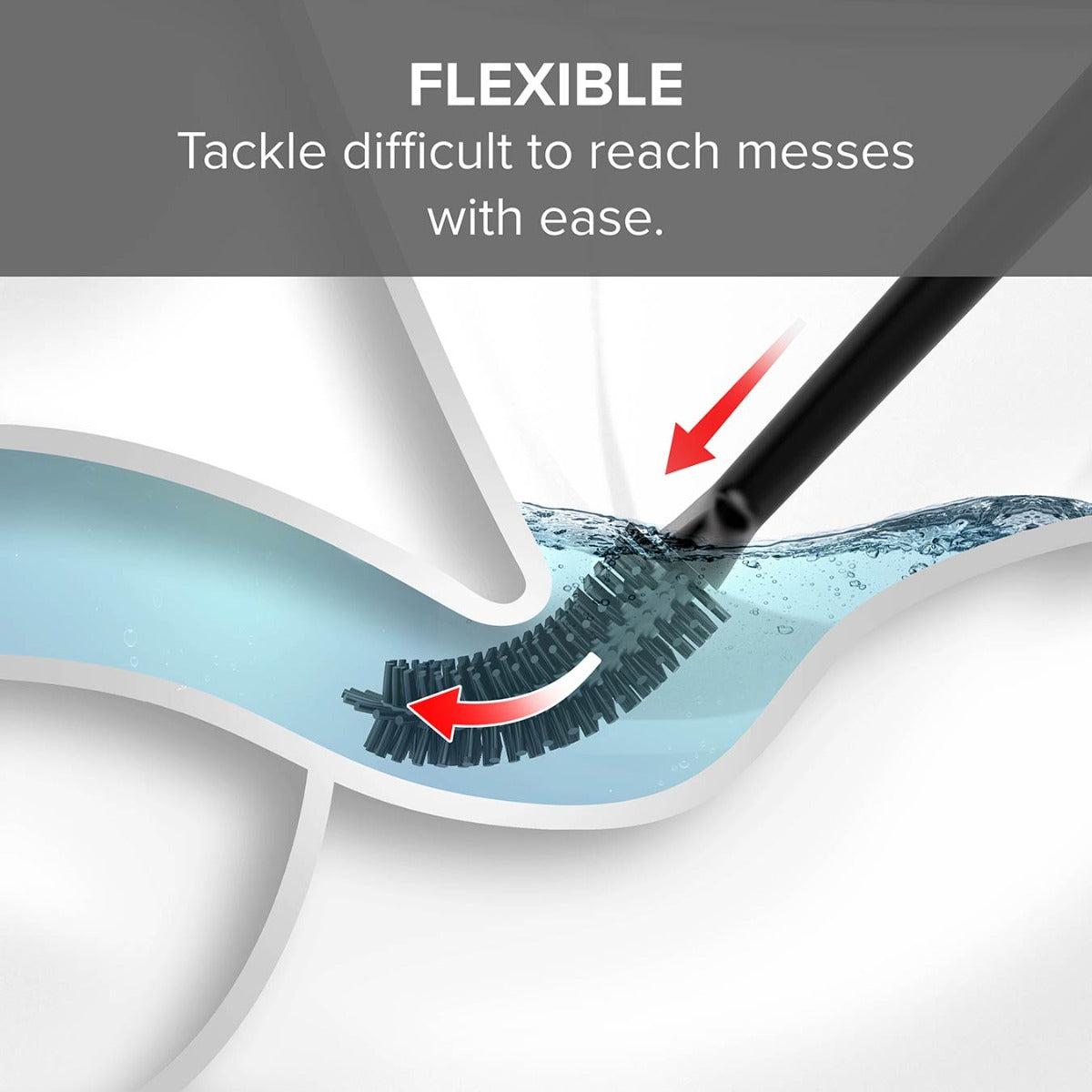 Plungeroo – Silicone Toilet Brush & Plunger Set