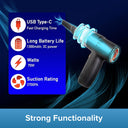 Pocket Vac – 2-in-1 Handheld Mini Vacuum Cleaner