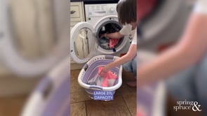 Spring & Spruce Laundry Basket