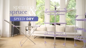 Spring & Spruce Speedi Dry Heated Airers