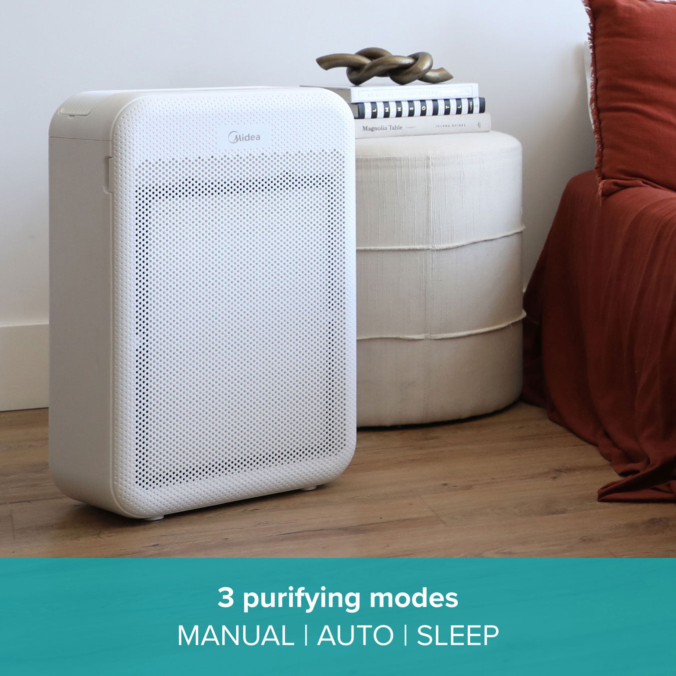 SmartAir Pure Control – Odour Removing Air Purifier with Air Quality Sensor (Outlet)