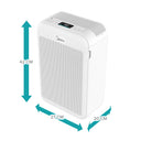SmartAir Pure Control – Odour Removing Air Purifier with Air Quality Sensor (Outlet)