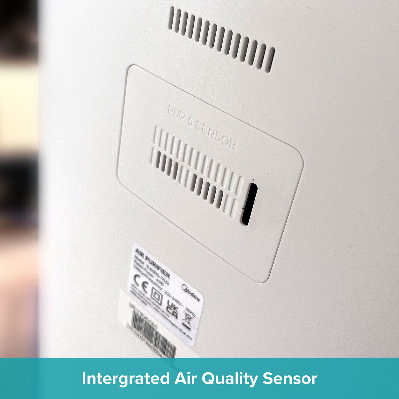 SmartAir Pure Control – Odour Removing Air Purifier with Air Quality Sensor (Outlet)