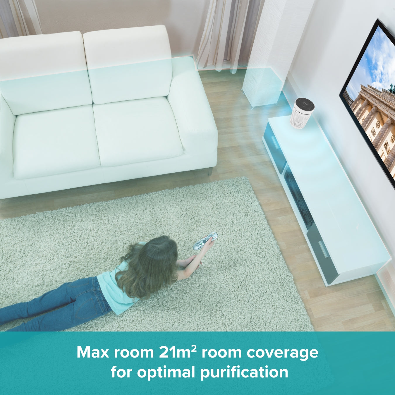 Pure - Air Purifier with Automatic Pollutant Sensor