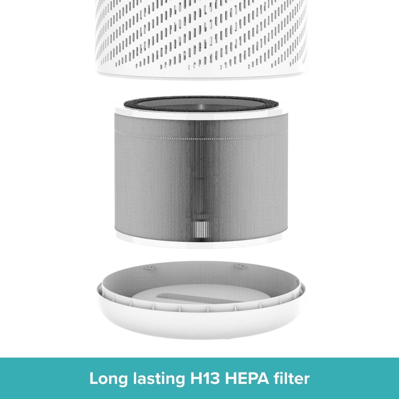 SmartAir Pure - Air Purifier with Automatic Pollutant Sensor (Outlet)