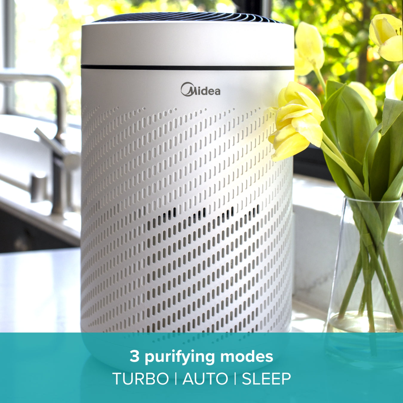 SmartAir Pure - Air Purifier with Automatic Pollutant Sensor (Outlet)