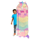 Rainbow Unicorn 2-in-1  Plush Toy and Sleeping Bag