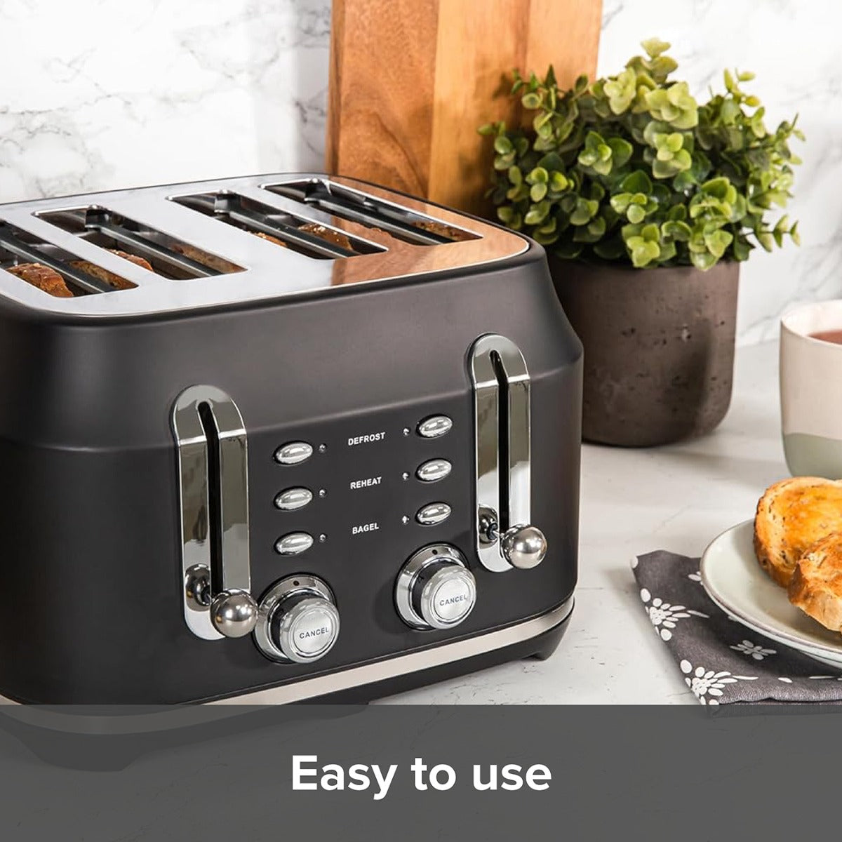 Rangemaster Classic 4 Slice Toaster