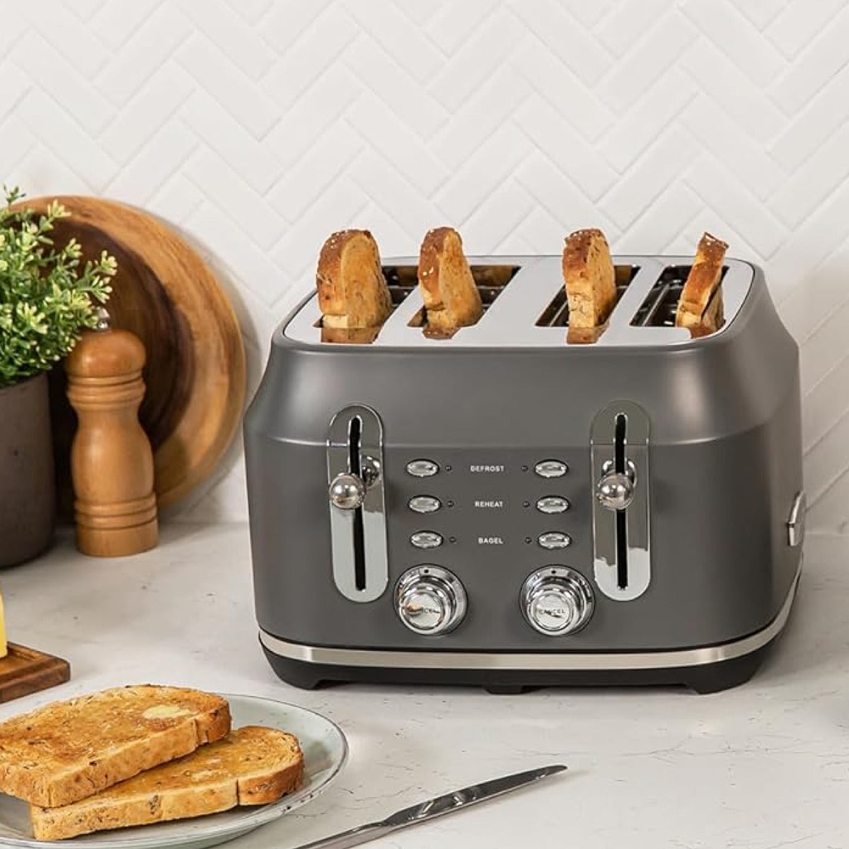 Rangemaster Classic 4 Slice Toaster