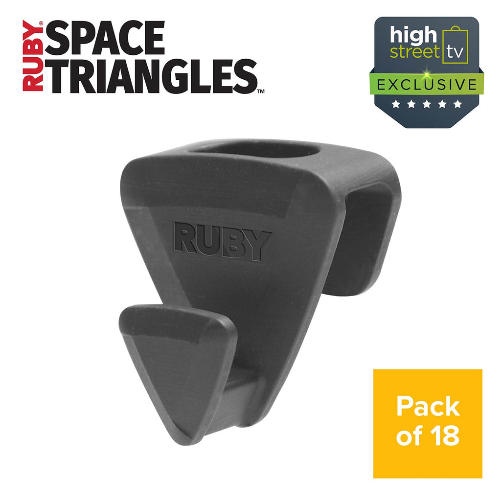 Ruby Space Triangles – The Space Saving Hanger Hooks