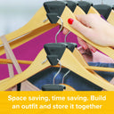 Ruby Space Triangles – The Space Saving Hanger Hooks