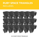 Ruby Space Triangles – The Space Saving Hanger Hooks