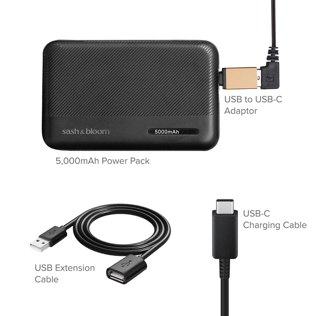 2-in-1 Twin Pack Heated Scarf with Heated Pockets and Rechargeable Battery Pack