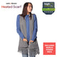2-in-1 Heated Scarf with Heated Pockets and Rechargeable Battery Pack