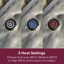 Twin Pack 2-in-1 Heated Shawl & Blanket with Rechargeable Battery Pack