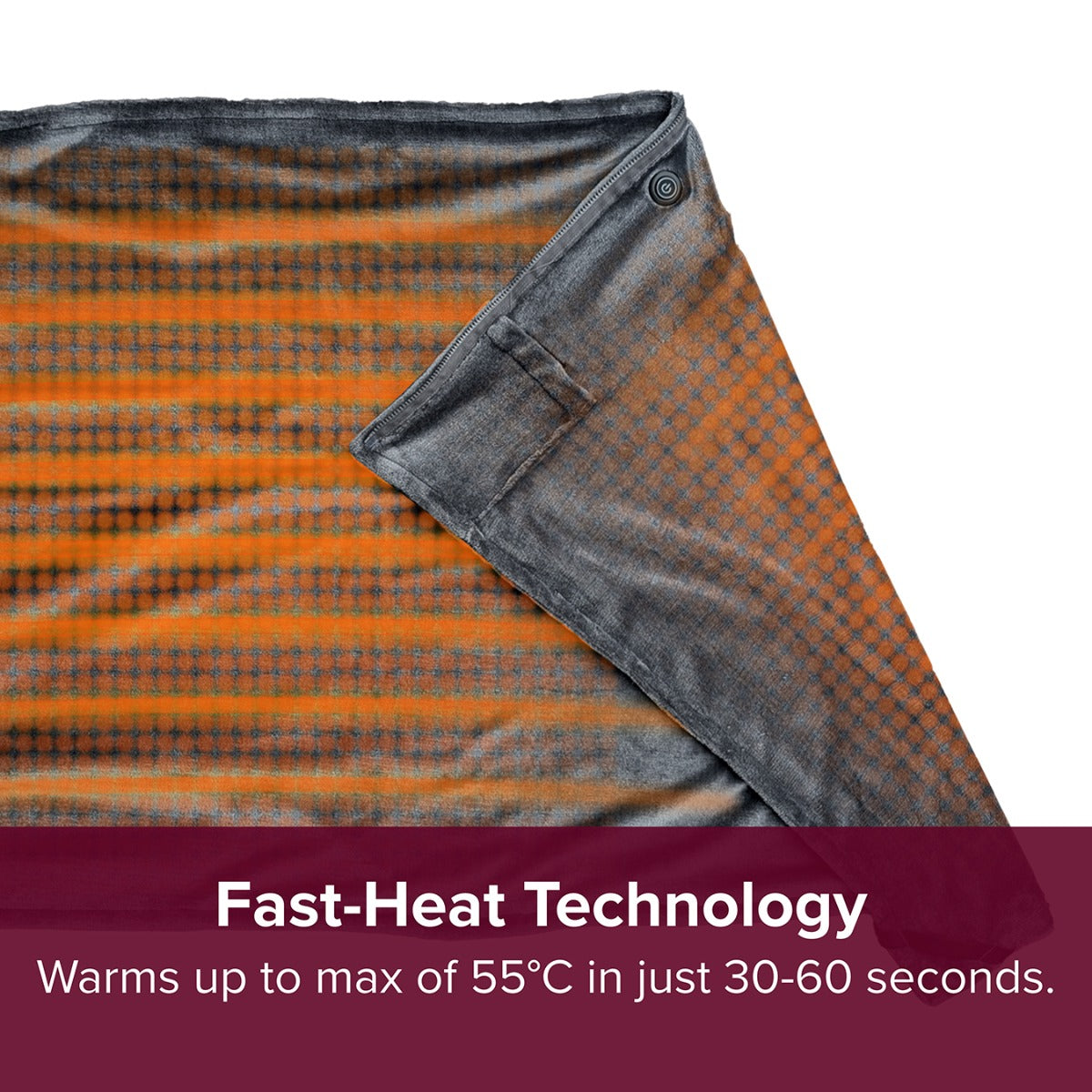 Twin Pack 2-in-1 Heated Shawl & Blanket with Rechargeable Battery Pack