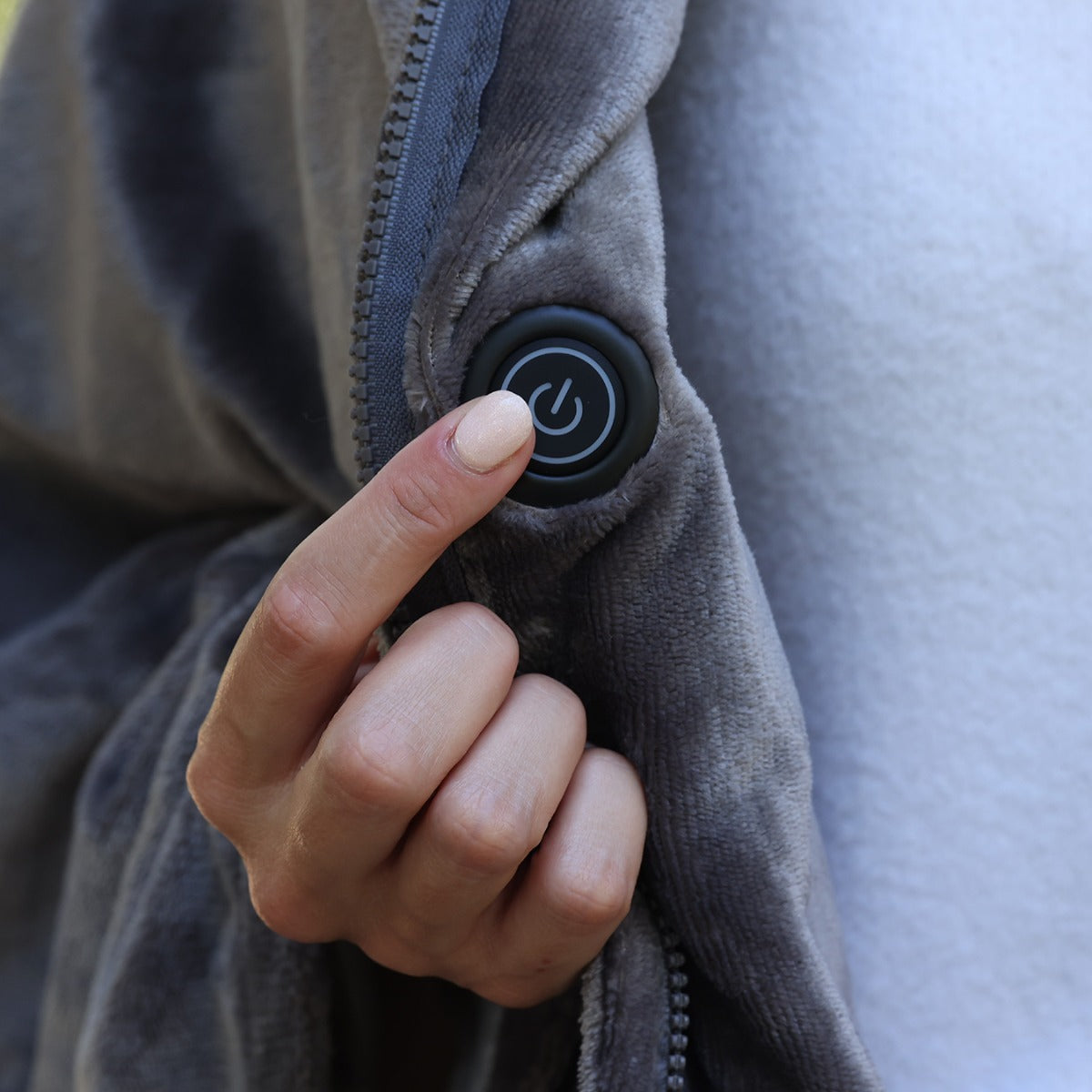 2-in-1 Heated Shawl & Blanket with Rechargeable Battery Pack
