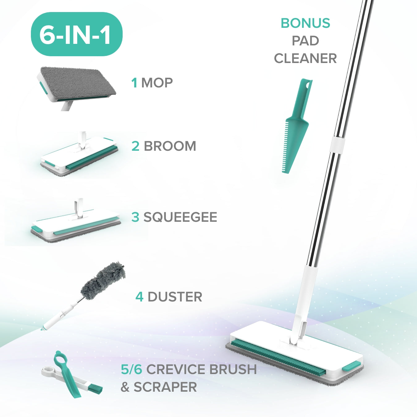 Click Switch Mop and Pads Bundle