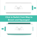 Spring & Spruce Click Switch Mop – 6-in-1 Cleaning System