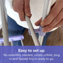 Speedi Dry - Compact 3-Tier Heated Airer with Free Insulated Cover