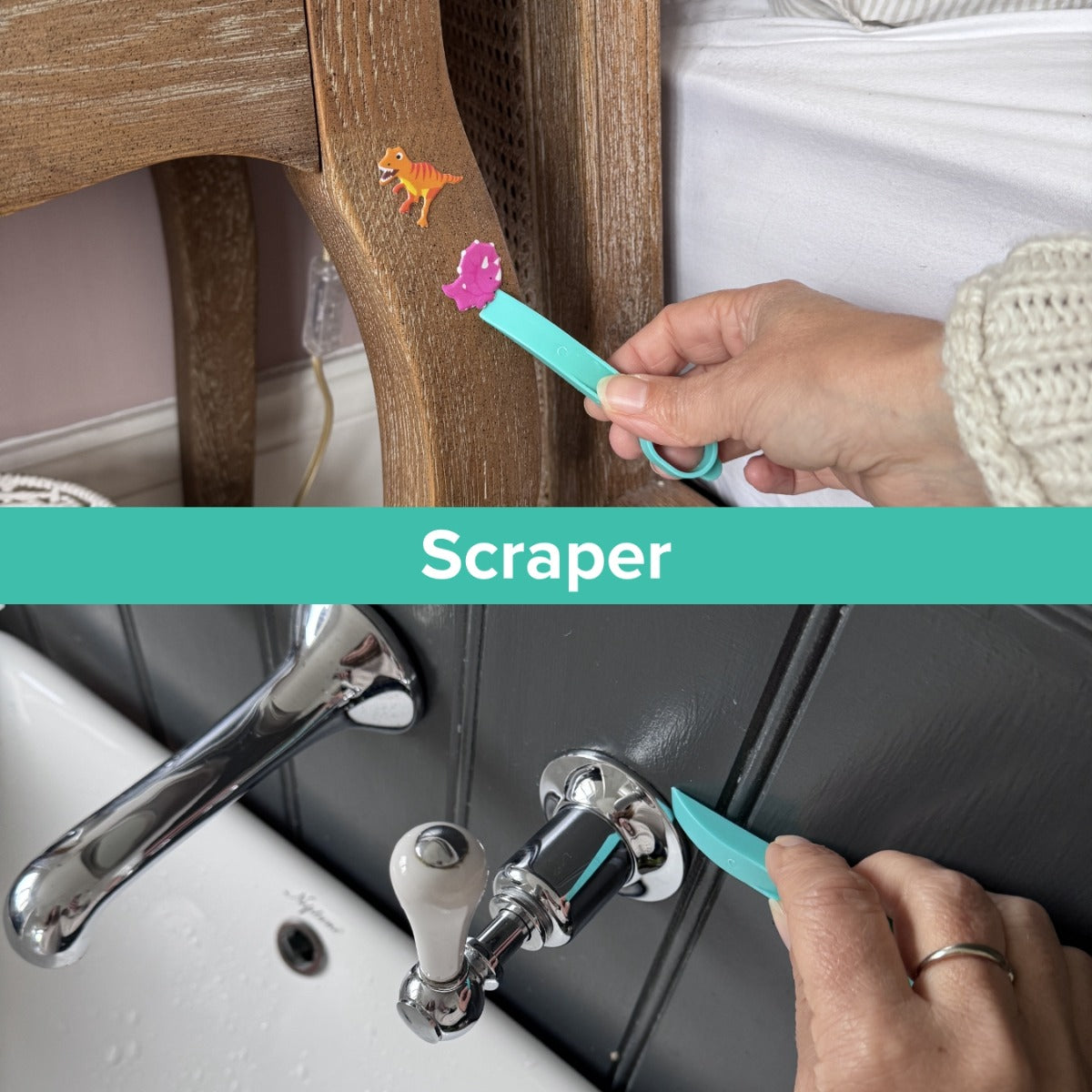 Spring & Spruce Click Switch Mop – 6-in-1 Cleaning System