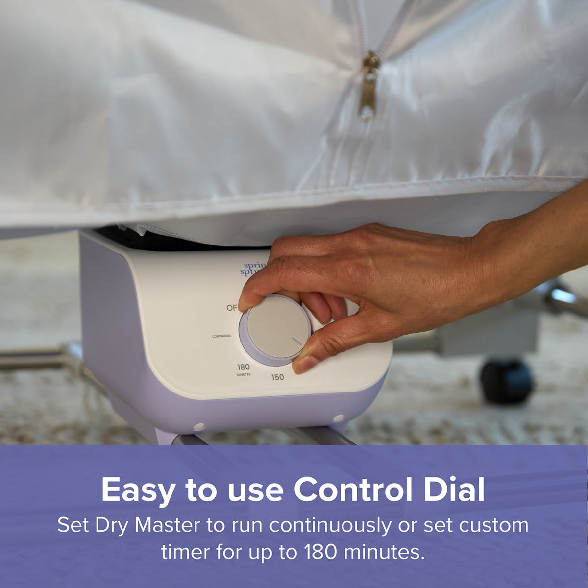 The Rapid Dry Master System by Spring & Spruce – Controlled Heated Airer with Insulated Cover