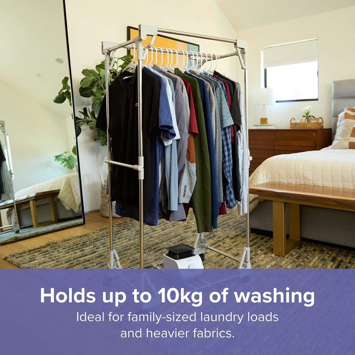 The Rapid Dry Master System by Spring & Spruce – Controlled Heated Airer with Insulated Cover