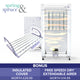 The Rapid Dry Master System – Controlled Heated Airer with Insulated Cover and Radiator Airer