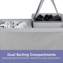 Dual Zone Laundry Basket