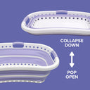 Hip Hugging Collapsible Laundry Basket