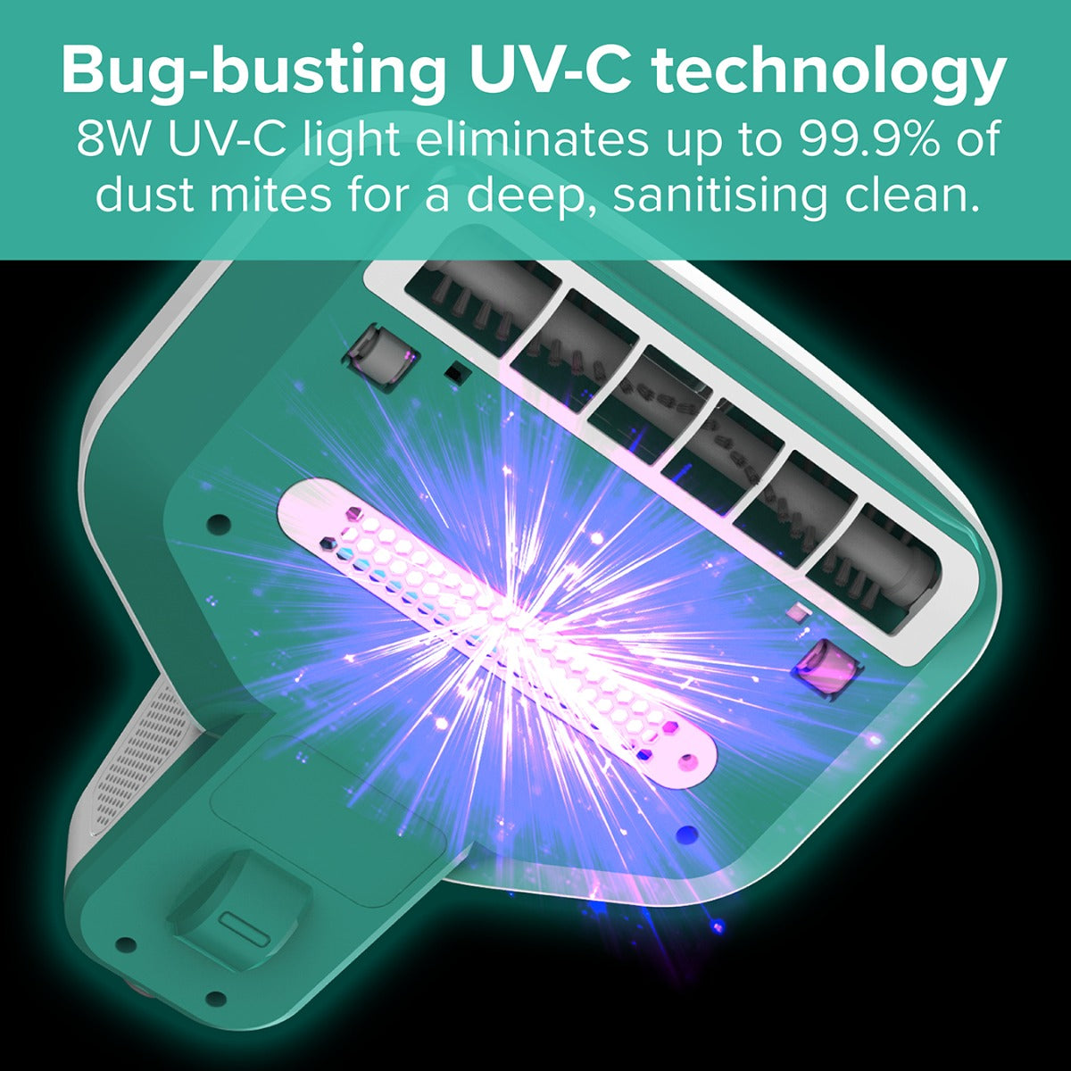 Mattress Maid – Handheld UV-C Bed Vacuum