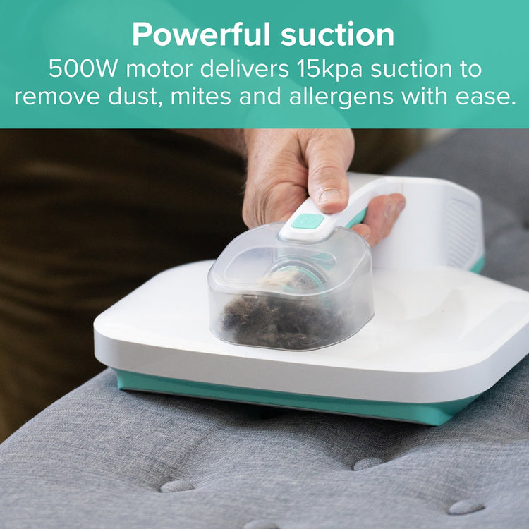 Spring & Spruce Mattress Maid – Handheld UV-C Bed Vacuum