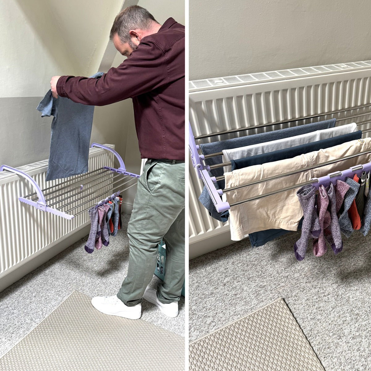Speedi Dry Extendable Over Radiator Airer