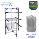 Speedi Dry - Compact 3-Tier Heated Airer with Free Insulated Cover