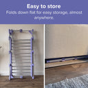 Spring & Spruce Speedi Dry Compact – 3-Tier Heated Airer with Bonus Insulating Cover