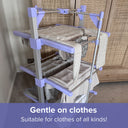 Spring & Spruce Speedi Dry Compact – 3-Tier Heated Airer with Bonus Insulating Cover