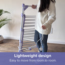Spring & Spruce Speedi Dry Compact – 3-Tier Heated Airer with Bonus Insulating Cover
