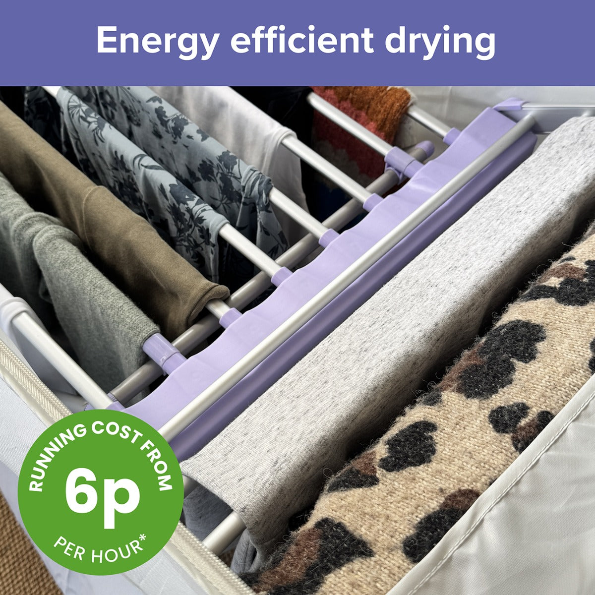 Speedi Dry Winged Heated Airer with Bonus Insulating Cover